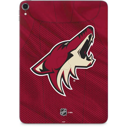 NHL Arizona Coyotes Home Jersey Apple iPad Pro Skin