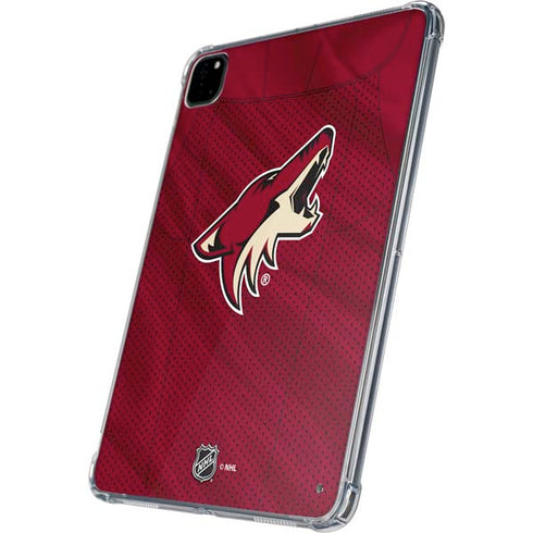 NHL Arizona Coyotes Home Jersey iPad Pro 11in (2024) Clear Case