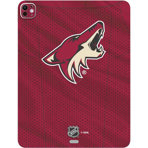 NHL Arizona Coyotes Home Jersey iPad Pro 13in M4 (2024) Skin