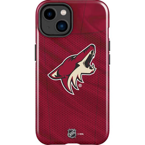 NHL Arizona Coyotes Home Jersey iPhone 15 Impact Case
