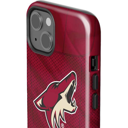 NHL Arizona Coyotes Home Jersey iPhone 15 Impact Case