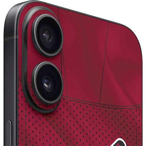 NHL Arizona Coyotes Home Jersey iPhone 16 Plus Skin