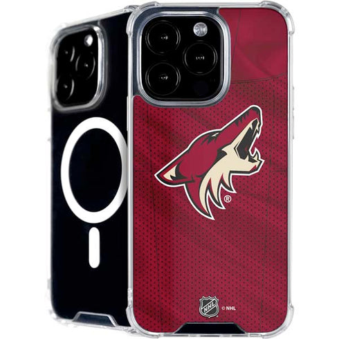 NHL Arizona Coyotes Home Jersey iPhone 16 Pro MagSafe Case