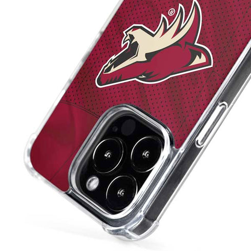 NHL Arizona Coyotes Home Jersey iPhone 16 Pro MagSafe Case