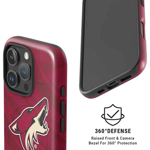 NHL Arizona Coyotes Home Jersey iPhone 16 Pro Magsafe Impact Case