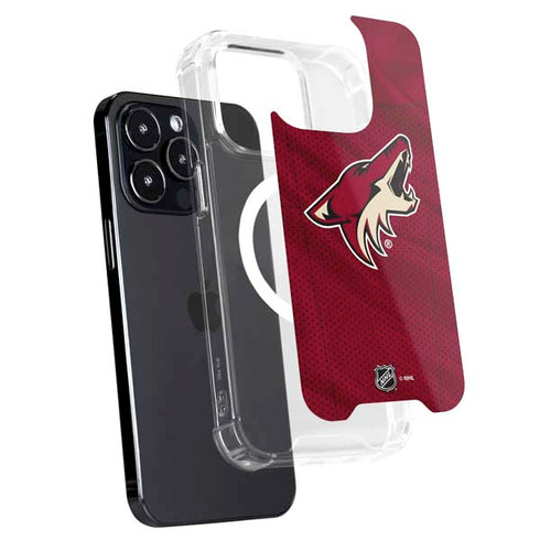 NHL Arizona Coyotes Home Jersey iPhone 16 Pro Max MagSafe Case