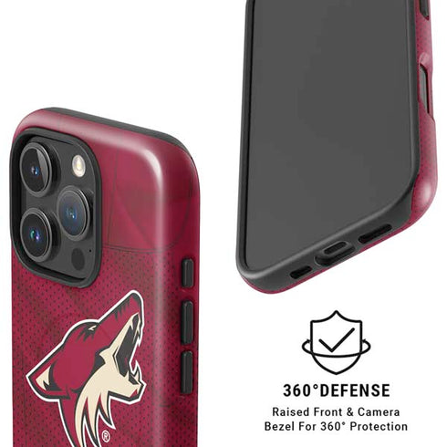 NHL Arizona Coyotes Home Jersey iPhone 16 Pro Max Magsafe Impact Case