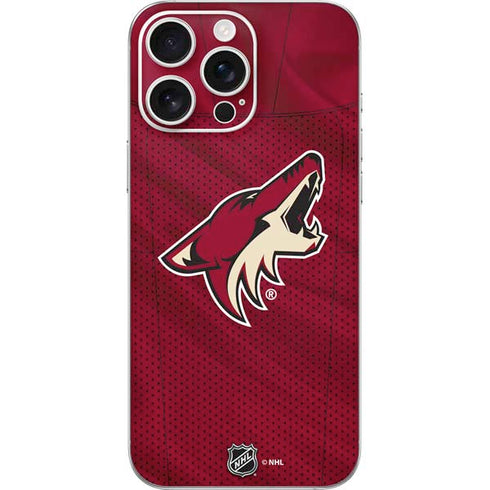 NHL Arizona Coyotes Home Jersey iPhone 16 Pro Max Skin