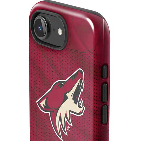 NHL Arizona Coyotes Home Jersey iPhone 16e Impact Case