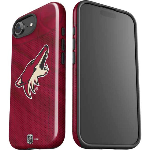 NHL Arizona Coyotes Home Jersey iPhone 16e Impact Case