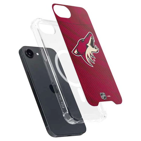 NHL Arizona Coyotes Home Jersey iPhone 16e MagSafe Case