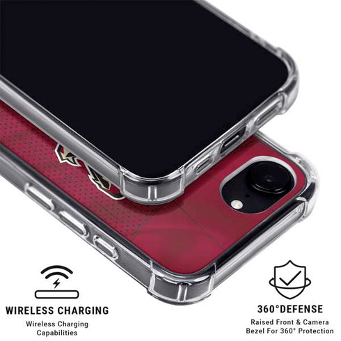 NHL Arizona Coyotes Home Jersey iPhone 16e MagSafe Case