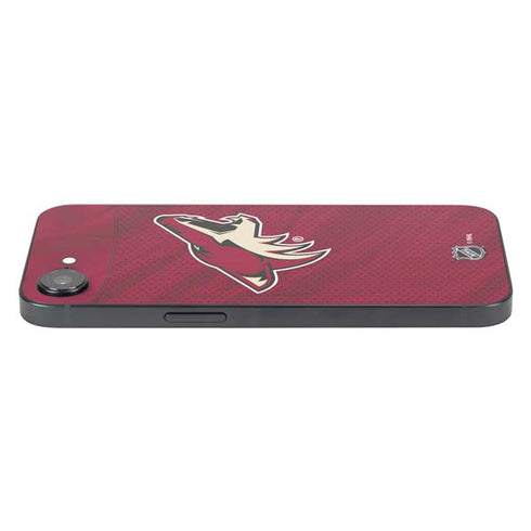 NHL Arizona Coyotes Home Jersey iPhone 16e Skin