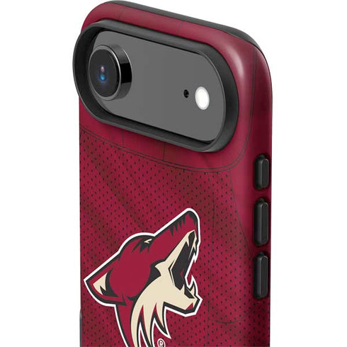 NHL Arizona Coyotes Home Jersey iPhone 17 Air Impact Case