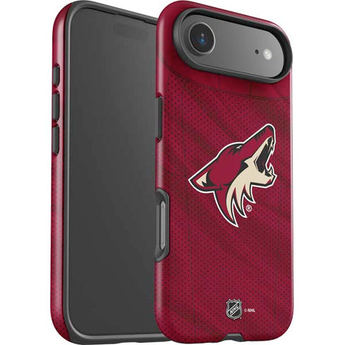 NHL Arizona Coyotes Home Jersey iPhone 17 Air Impact Case