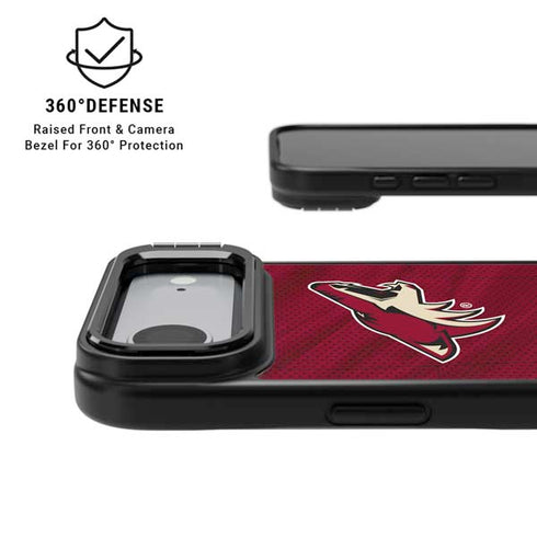 NHL Arizona Coyotes Home Jersey iPhone 17 Air Kickstand Case