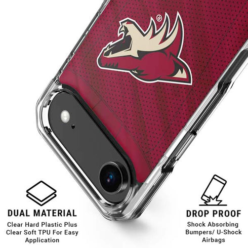 NHL Arizona Coyotes Home Jersey iPhone 17 Air MagSafe Case