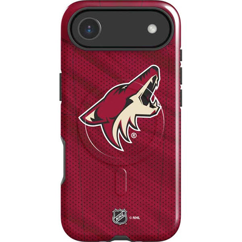 NHL Arizona Coyotes Home Jersey iPhone 17 Air Magsafe Impact Case