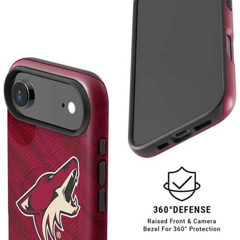 NHL Arizona Coyotes Home Jersey iPhone 17 Air Magsafe Impact Case