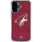 NHL Arizona Coyotes Home Jersey iPhone 17 Clear Case