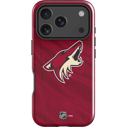NHL Arizona Coyotes Home Jersey iPhone 17 Pro Impact Case