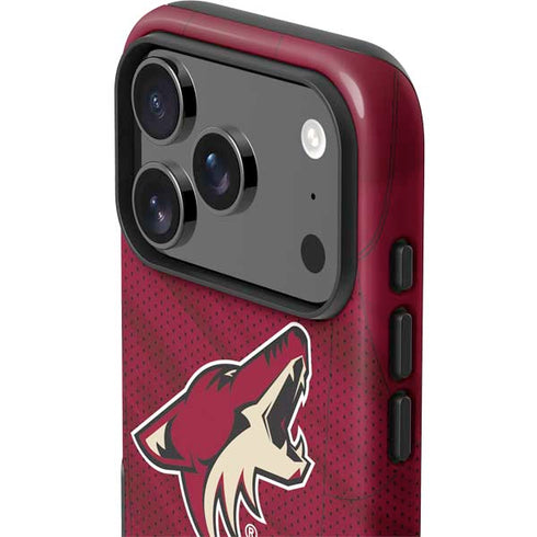 NHL Arizona Coyotes Home Jersey iPhone 17 Pro Max Impact Case
