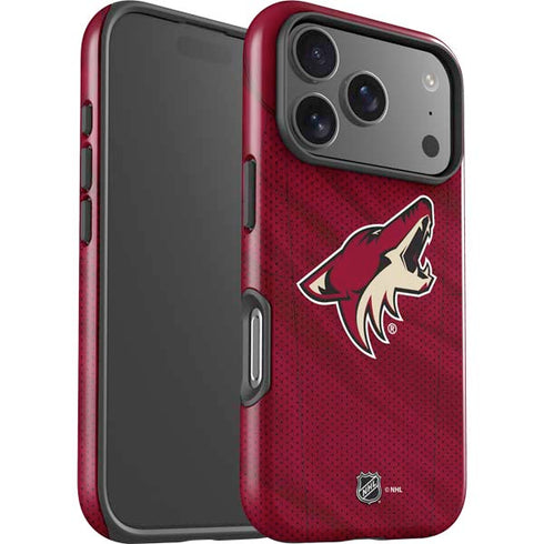 NHL Arizona Coyotes Home Jersey iPhone 17 Pro Max Impact Case