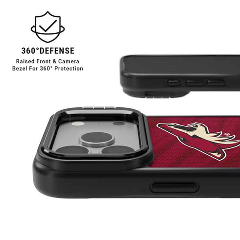 NHL Arizona Coyotes Home Jersey iPhone 17 Pro Max Kickstand Case