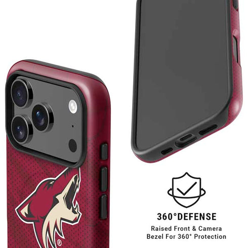 NHL Arizona Coyotes Home Jersey iPhone 17 Pro Max Magsafe Impact Case