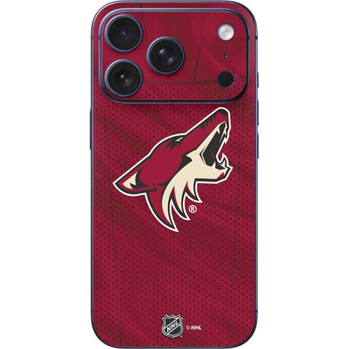 NHL Arizona Coyotes Home Jersey iPhone 17 Pro Skin