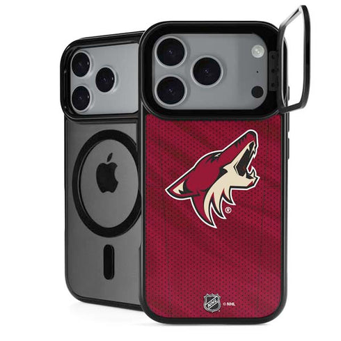 NHL Arizona Coyotes Home Jersey iPhone 18 Pro Kickstand Case