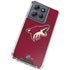 NHL Arizona Coyotes Home Jersey Moto G 5G (2025) Clear Case