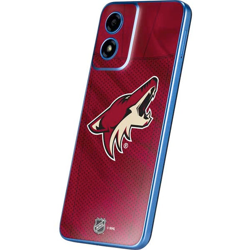 NHL Arizona Coyotes Home Jersey Moto G Play 4G (2024) Skin
