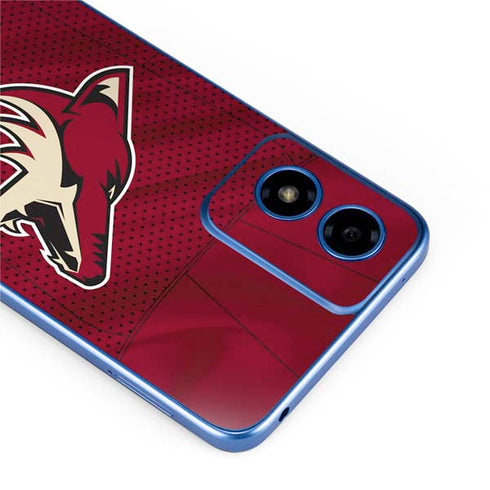NHL Arizona Coyotes Home Jersey Moto G Play 4G (2024) Skin