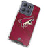 NHL Arizona Coyotes Home Jersey Moto G Stylus 5G (2025) Clear Case