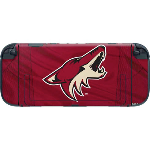 NHL Arizona Coyotes Home Jersey Nintendo Switch 2 (2025) with Joy-Con Skin
