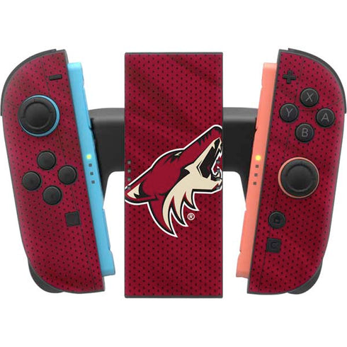NHL Arizona Coyotes Home Jersey Nintendo Switch 2 (2025) Joy-Con Controller Skin