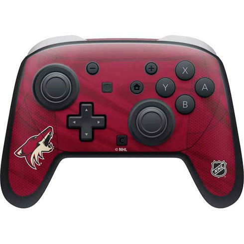 NHL Arizona Coyotes Home Jersey Nintendo Switch 2 (2025) Pro Controller Skin