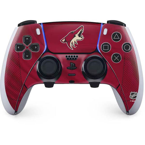 NHL Arizona Coyotes Home Jersey PS5 DualSense Edge Pro Controller Skin