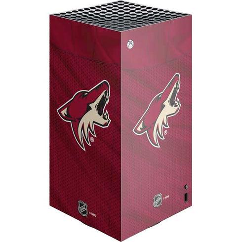 NHL Arizona Coyotes Home Jersey XBox Series X Digital Edition Console Skin