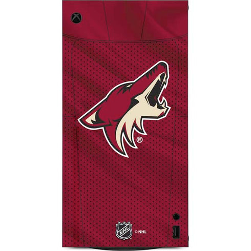 NHL Arizona Coyotes Home Jersey XBox Series X Digital Edition Console Skin