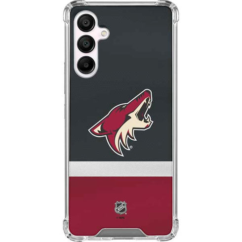 NHL Arizona Coyotes Jersey Galaxy A16 5G Clear Case