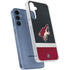 NHL Arizona Coyotes Jersey Galaxy A55 5G Clear Case