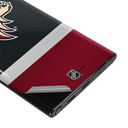 NHL Arizona Coyotes Jersey Galaxy Note 10 Plus Skin