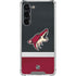 NHL Arizona Coyotes Jersey Galaxy S24 FE Clear Case