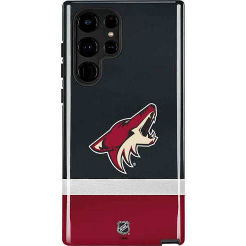 NHL Arizona Coyotes Jersey Galaxy S25 Ultra Impact Case