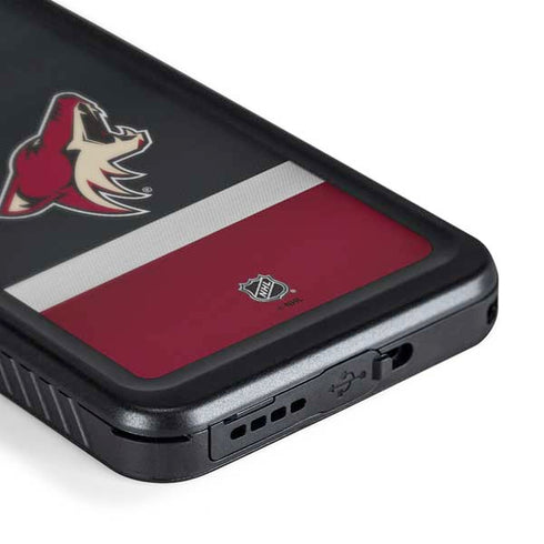 NHL Arizona Coyotes Jersey Galaxy S24 Waterproof Case