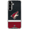 NHL Arizona Coyotes Jersey Galaxy S26 Clear Case