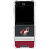 NHL Arizona Coyotes Jersey Galaxy Z Flip6 Clear Case
