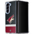 NHL Arizona Coyotes Jersey Galaxy Z Fold5 5G Clear Case